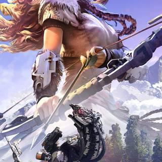 Horizon Forbidden West iPhone wallpaper