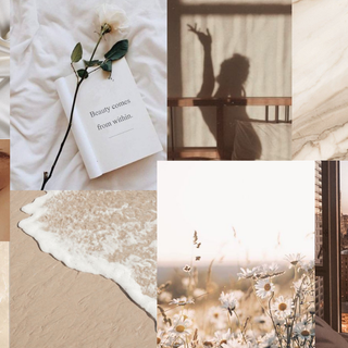 Aesthetic warm desktop wallpaper