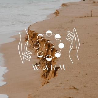 Aesthetic warm desktop wallpaper