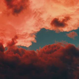 Aesthetic warm desktop wallpaper