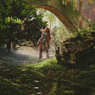 Horizon Forbidden West iPhone wallpaper