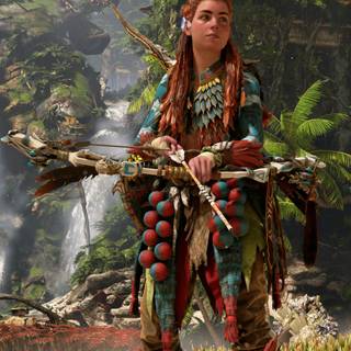 Horizon Forbidden West iPhone wallpaper