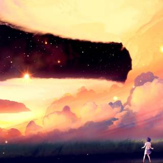 Aesthetic art PS4 wallpaper