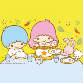 Little characters wallpaper