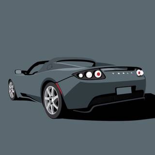 Simple car wallpaper