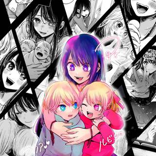 Oshi No Ko phone wallpaper