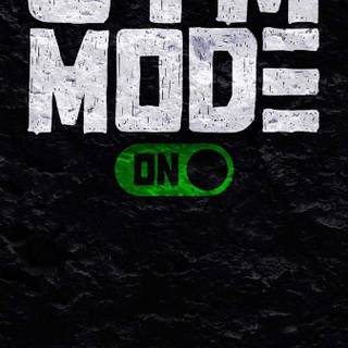 iPhone black gym wallpaper