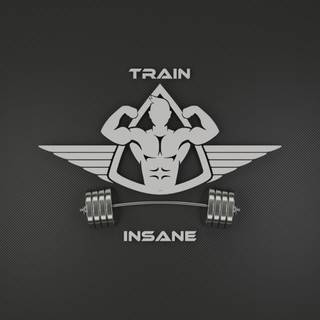 iPhone black gym wallpaper