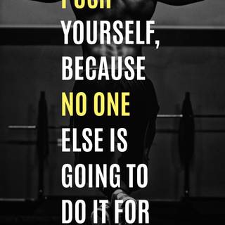 iPhone black gym wallpaper