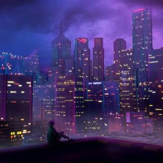 Nostalgic anime 4k wallpaper