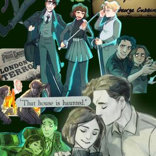 Lucy Carlyle Lockwood and Co wallpaper