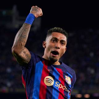 Raphinha Barcelona wallpaper