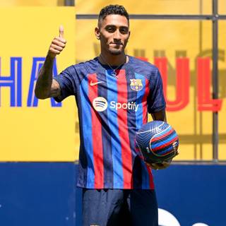 Raphinha Barcelona wallpaper