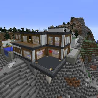 Minecraft base wallpaper