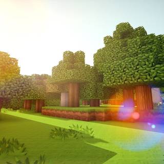 Minecraft base wallpaper