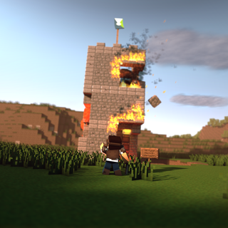 Minecraft base wallpaper