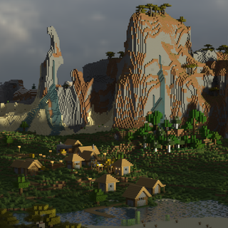 Minecraft base wallpaper