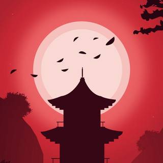 Horror red wallpaper