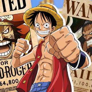 Bounty Luffy wallpaper