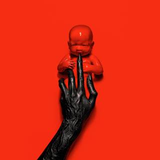 Horror red wallpaper