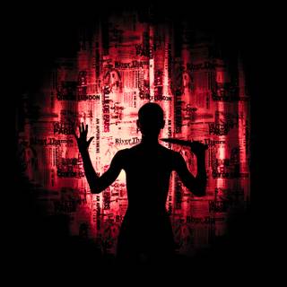 Horror red wallpaper