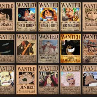 Bounty Luffy wallpaper