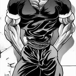 Yujiro Hanma phone wallpaper