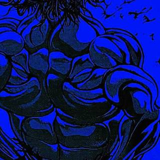 Yujiro Hanma phone wallpaper