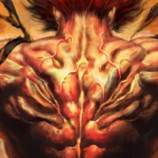 Yujiro Hanma phone wallpaper