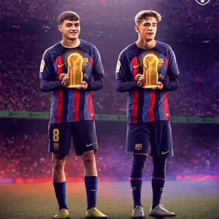 Gavi Pedri 2023 wallpaper