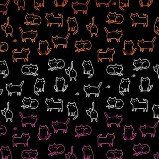 Lesbian kitty wallpaper