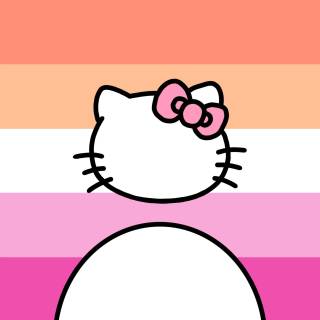 Lesbian kitty wallpaper