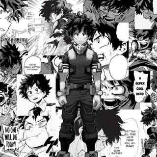 White MHA wallpaper