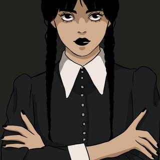 Merlina Addams wallpaper