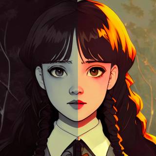 Merlina Addams wallpaper