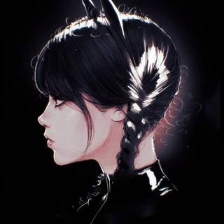 Merlina Addams wallpaper