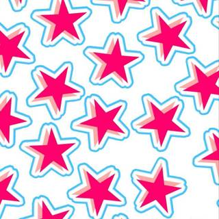 Preppy stars wallpaper
