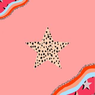 Preppy stars wallpaper