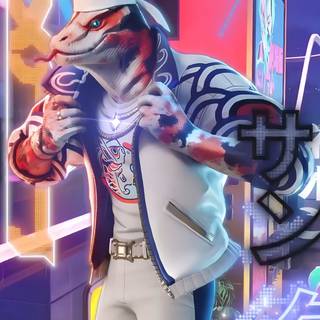 Thunder Fortnite wallpaper