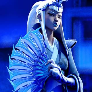 Mizuki Fortnite wallpaper