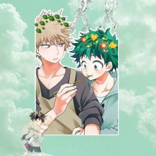 Bakudeku cute wallpaper