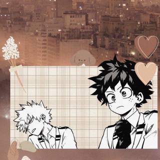 Bakudeku cute wallpaper