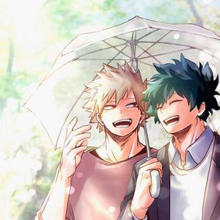 Bakudeku cute wallpaper