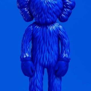 Blue Kaws wallpaper
