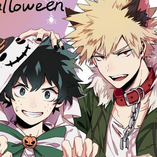 Bakudeku cute wallpaper