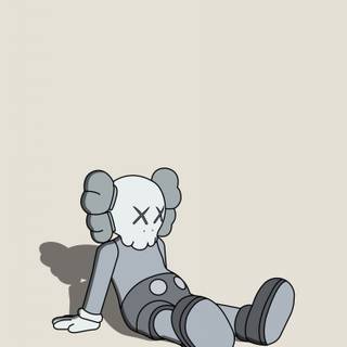 Blue Kaws wallpaper