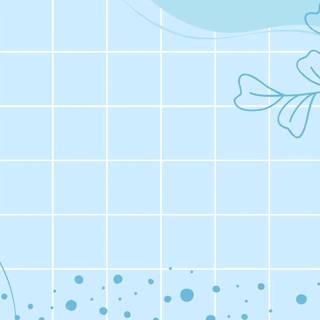 Baby blue aesthetic desktop wallpaper