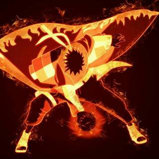 Glow anime HD wallpaper