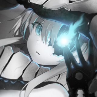 Anime glowing eyes wallpaper