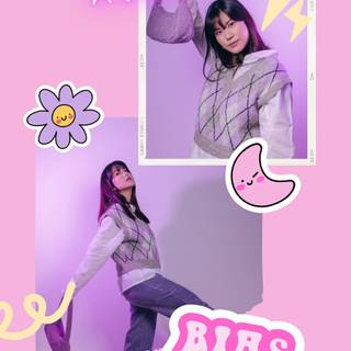 Kpop collage aesthetic wallpaper